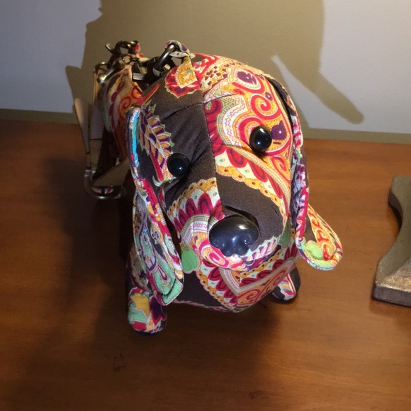 Fuzzy Nation Handbags - Fuzzy Nation Dachshund Puppy Paisley Purse